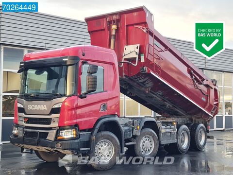 Scania P410 8X4 Big-Axle 19m3 Tipper Steelsuspension Eu