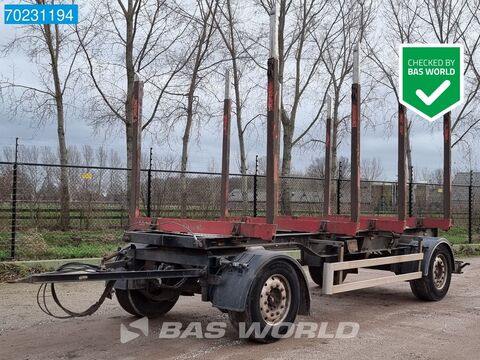 Sonstige Pavic  HTA 18 2 axles Holztransport Woo