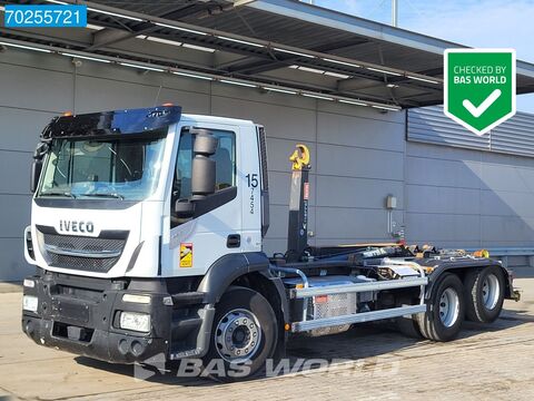 IVECO Stralis 460 6X2 20Tons hooklift ACC ActiveDay Eu