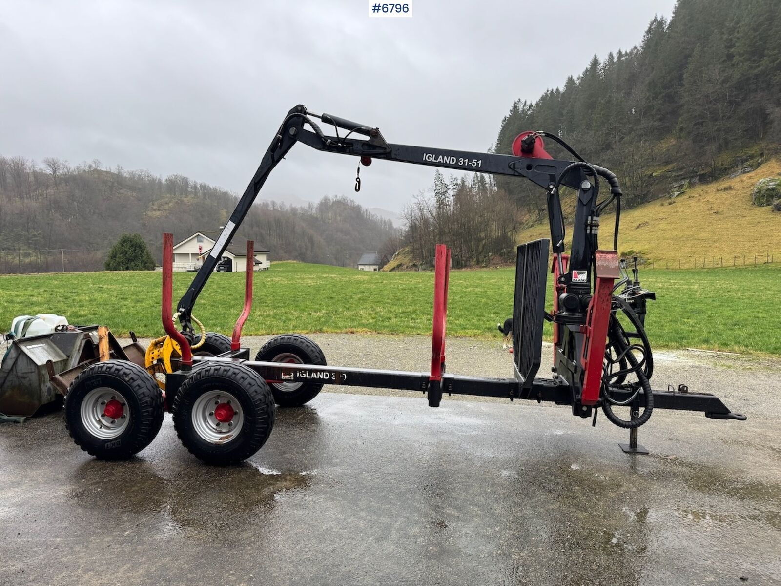 Igland 300 Tømmervogn 3