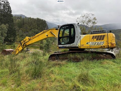 New Holland Kobelco E 215 m/rotortilt