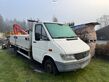 Mercedes 412D Planbil m/ Bakmontert kran 