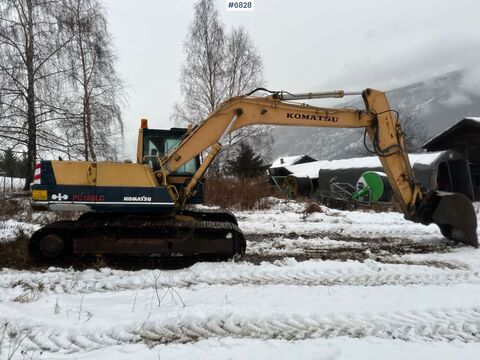 Komatsu PC180LC-3 m/graveskuffe