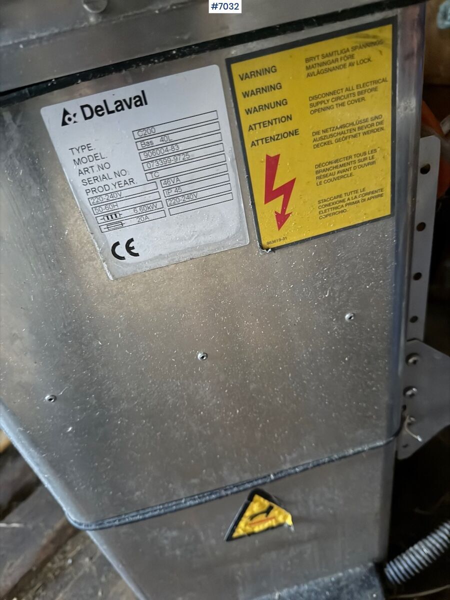 De Laval Vaskeautomat 3