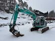 Kobelco SK 135 SR m/ hydr. pusseskuffe og graveskuffe 