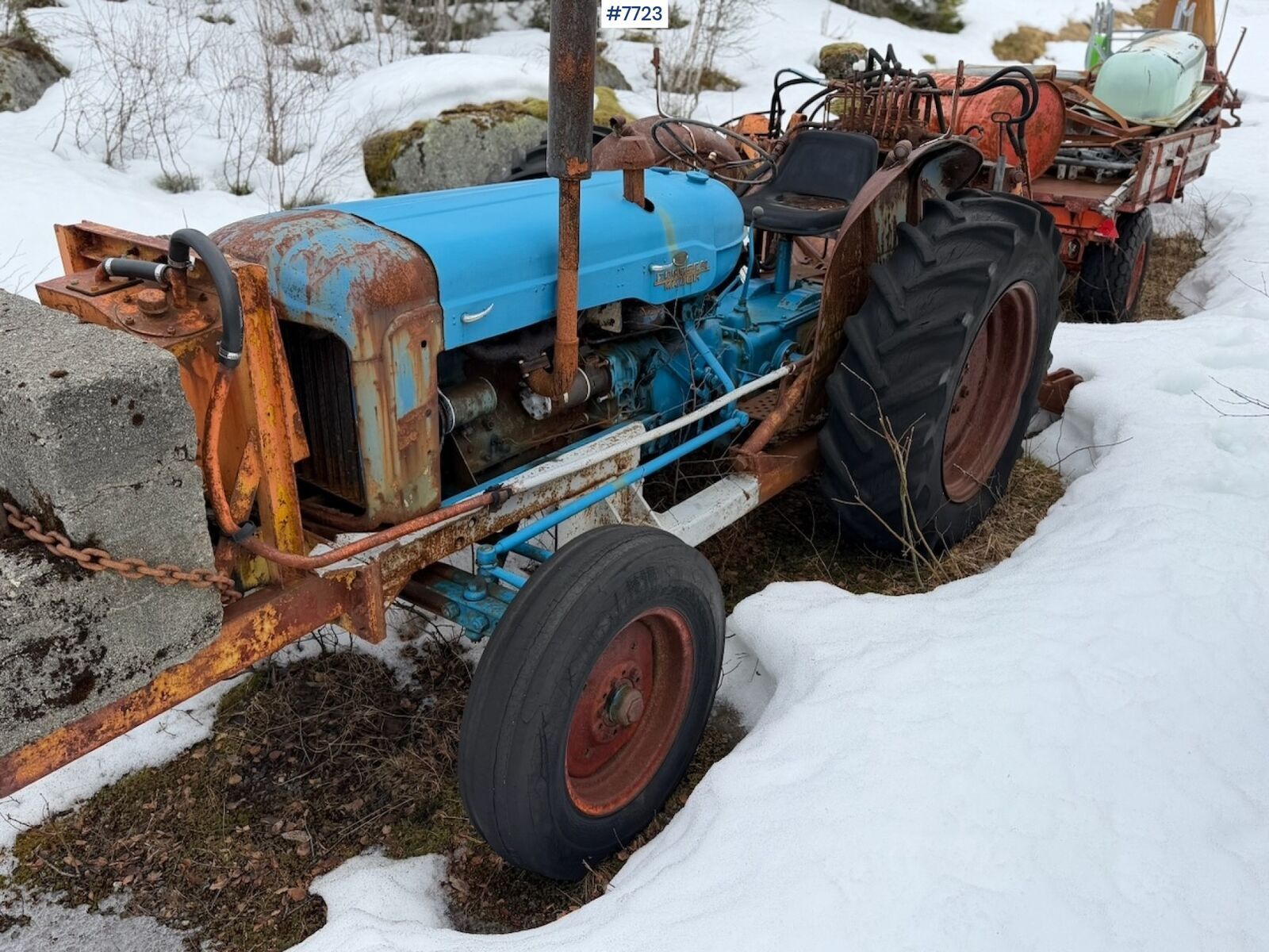 Ford Major Super Dexta Traktorgraver 2