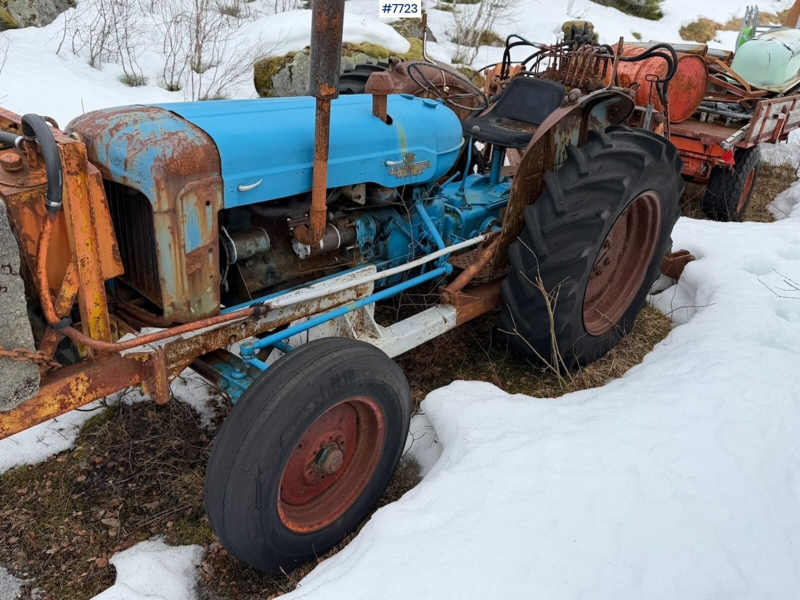 Ford Major Super Dexta Traktorgraver 3