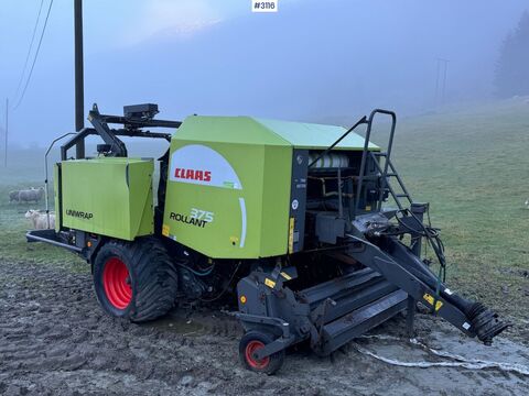 Claas Rollant 375 uniwrap