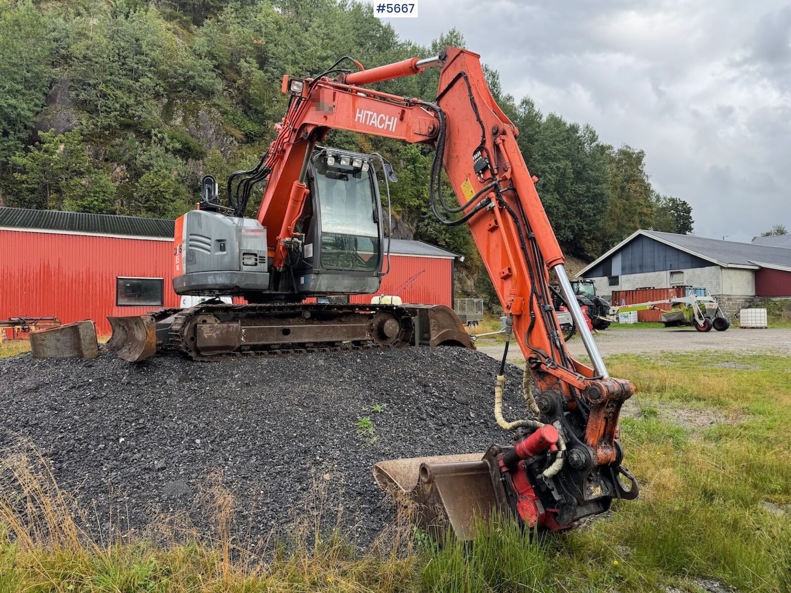 Fiat-Hitachi Zaxis ZX 85 US-3 2