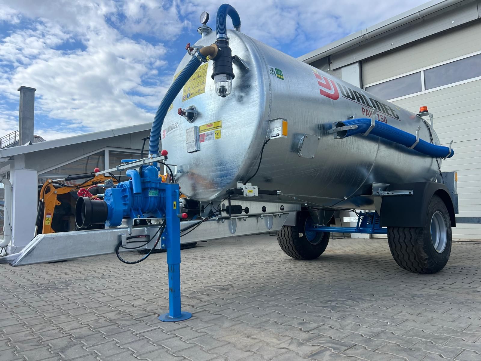 Walmet PAW 150 Slurry tank 3