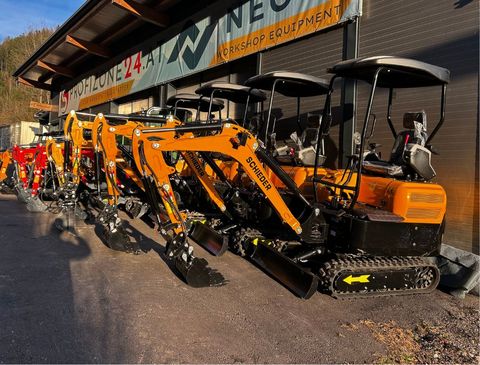 Schieder M20 Pro Minibagger – 2 Tonnen Kompaktbagger**AUF