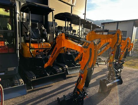 Schieder M20 Pro Minibagger – 2 Tonnen Kompaktbagger**AUF