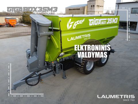 Sonstige Laumetris Überladewagen GIGABOX 35m3 /Chaser bin