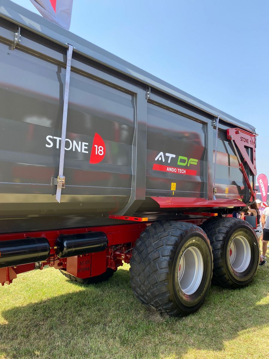 Andotech Tandem, Muldenkipper 16 t. / trailer 2