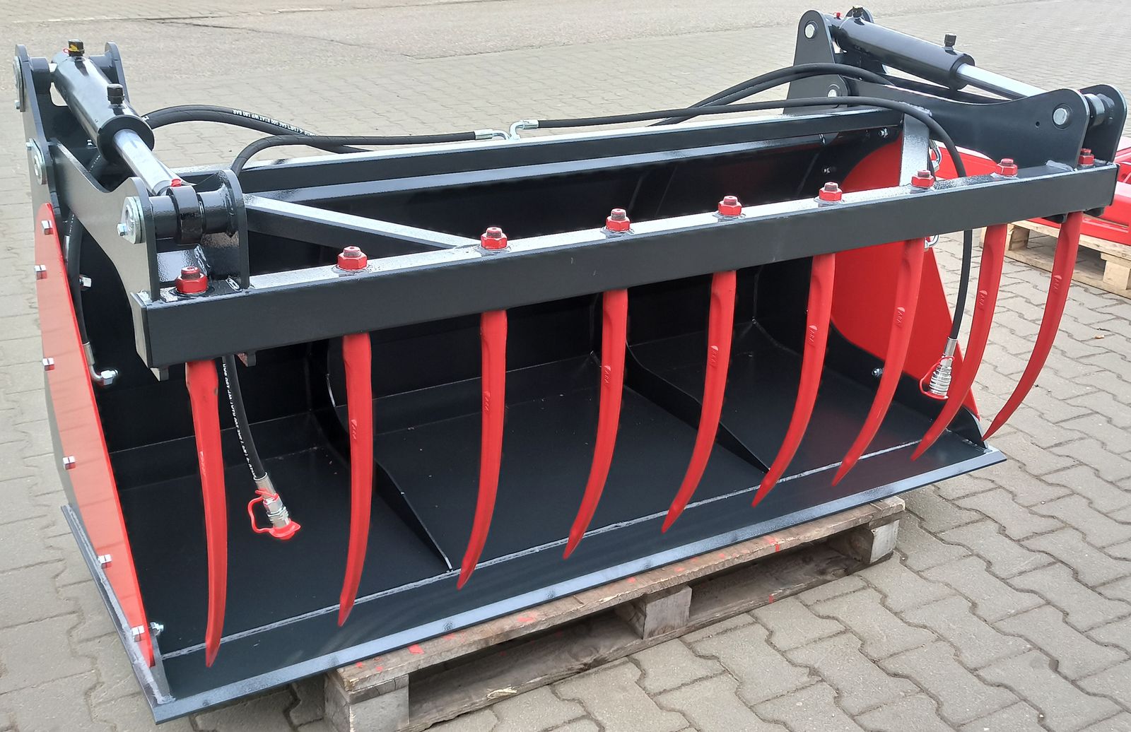 Krokodilschaufel / manure grab  1