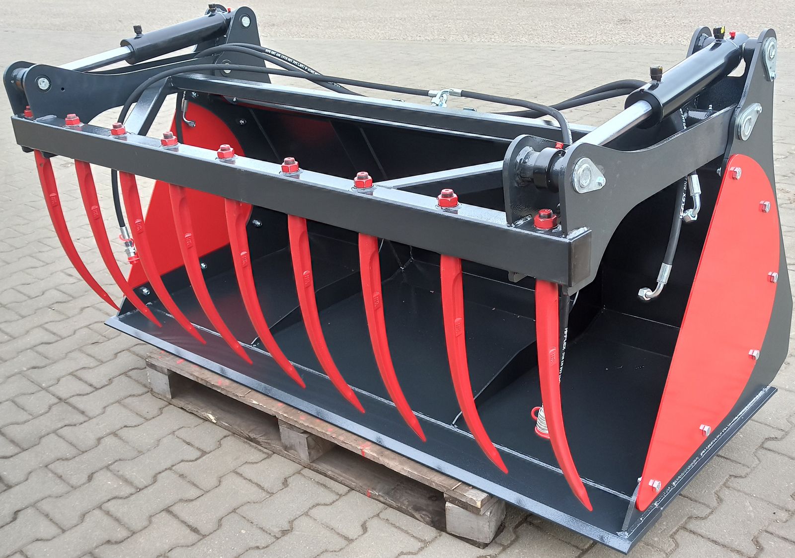 Krokodilschaufel / manure grab  2