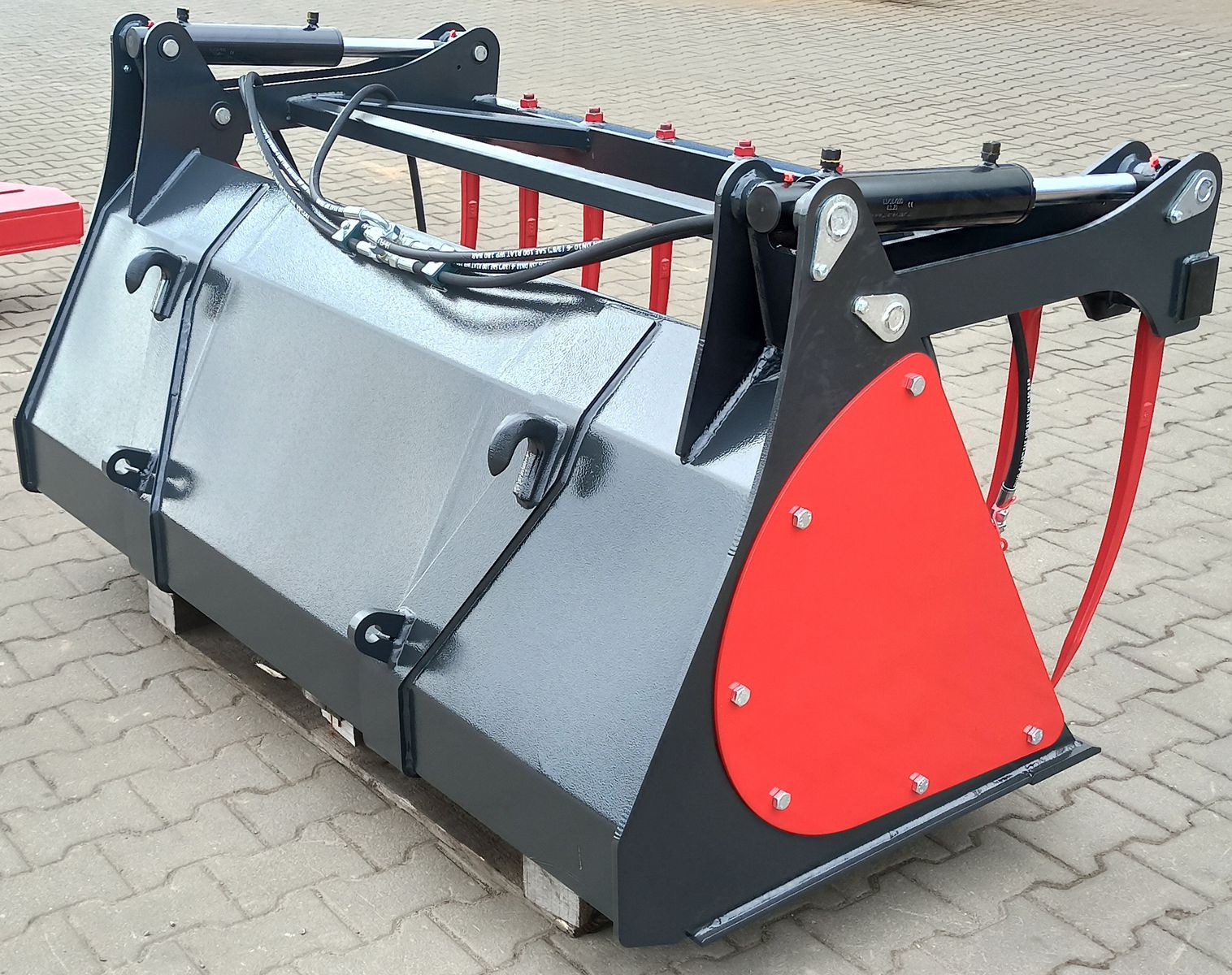 Krokodilschaufel / manure grab  3