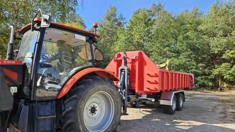 Sonstige EkoAgri Eko 12 Hakenliftanhänger / hook trailer