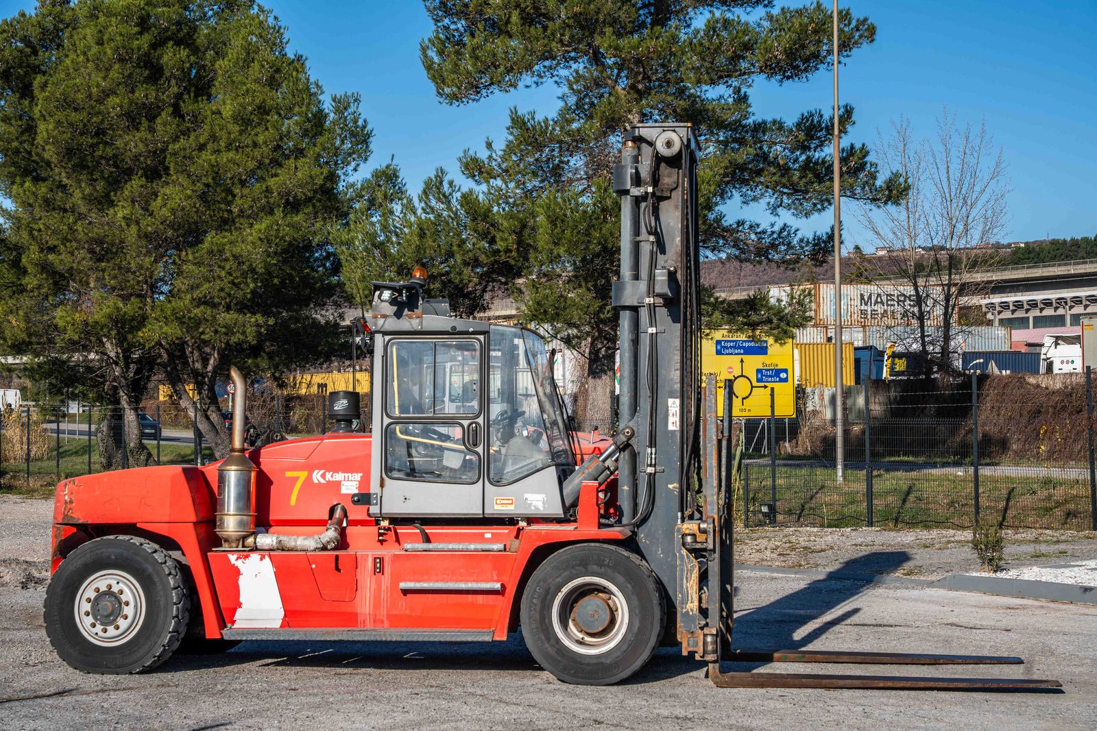 Kalmar DCE 160-12 - ZINKENVERSTELLUNG - SEITENSCHUB 2