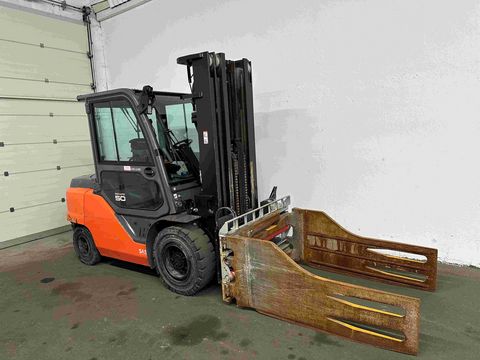 Toyota 40-8FD50N - TRIPLEX 5 m - SS - BALLENKLAMMER !