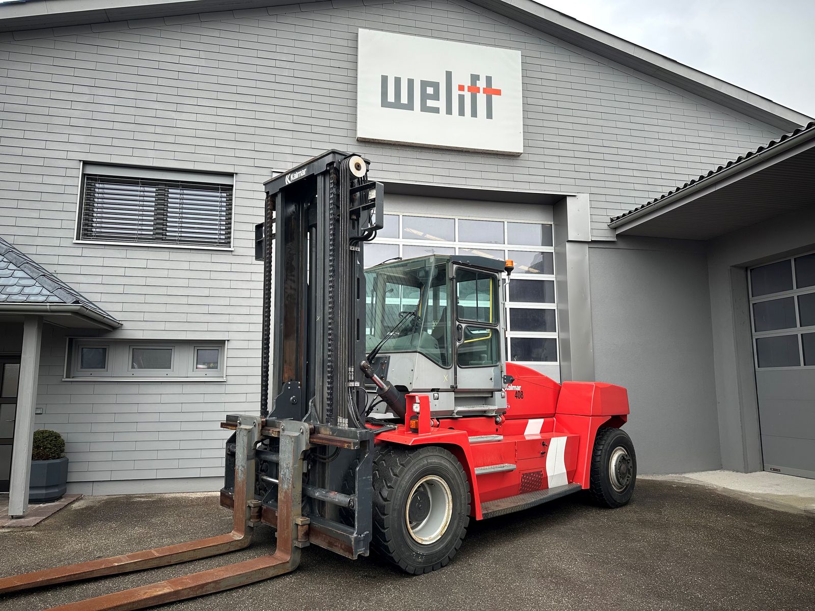 Kalmar DCE 160-12 - ZINKENVERSTELLUNG - SEITENSCHUB ! 1