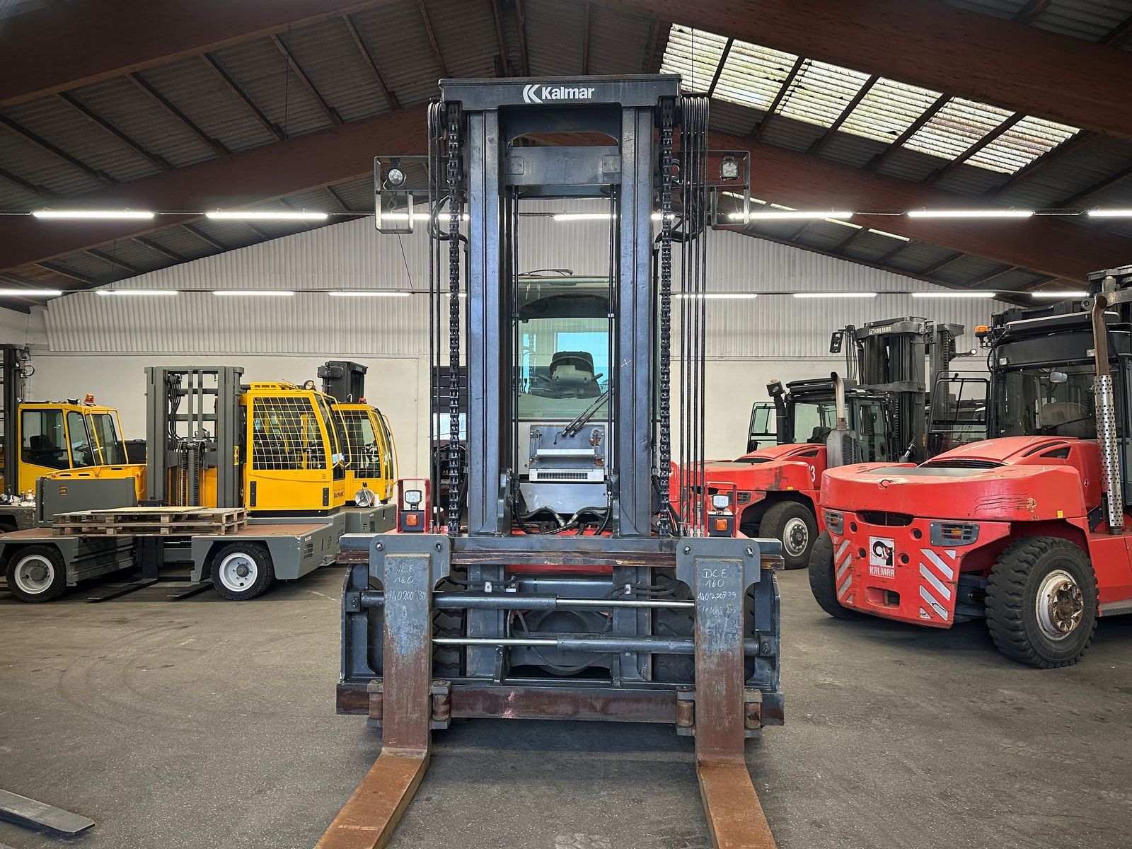 Kalmar DCE160-12 - ZINKENVERSTELLUNG - SEITENSCHUB ! 2