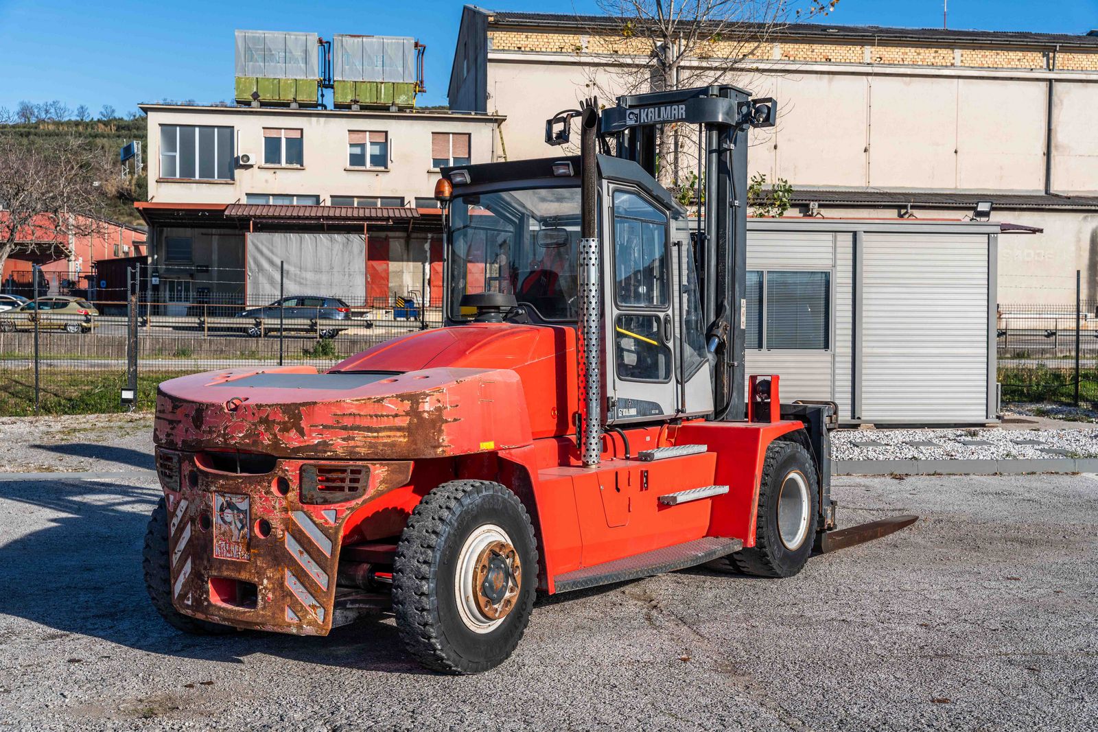 Kalmar DCE 160-12 - FREIHUB-Mast - ZVG - SS - KABINE !! 3