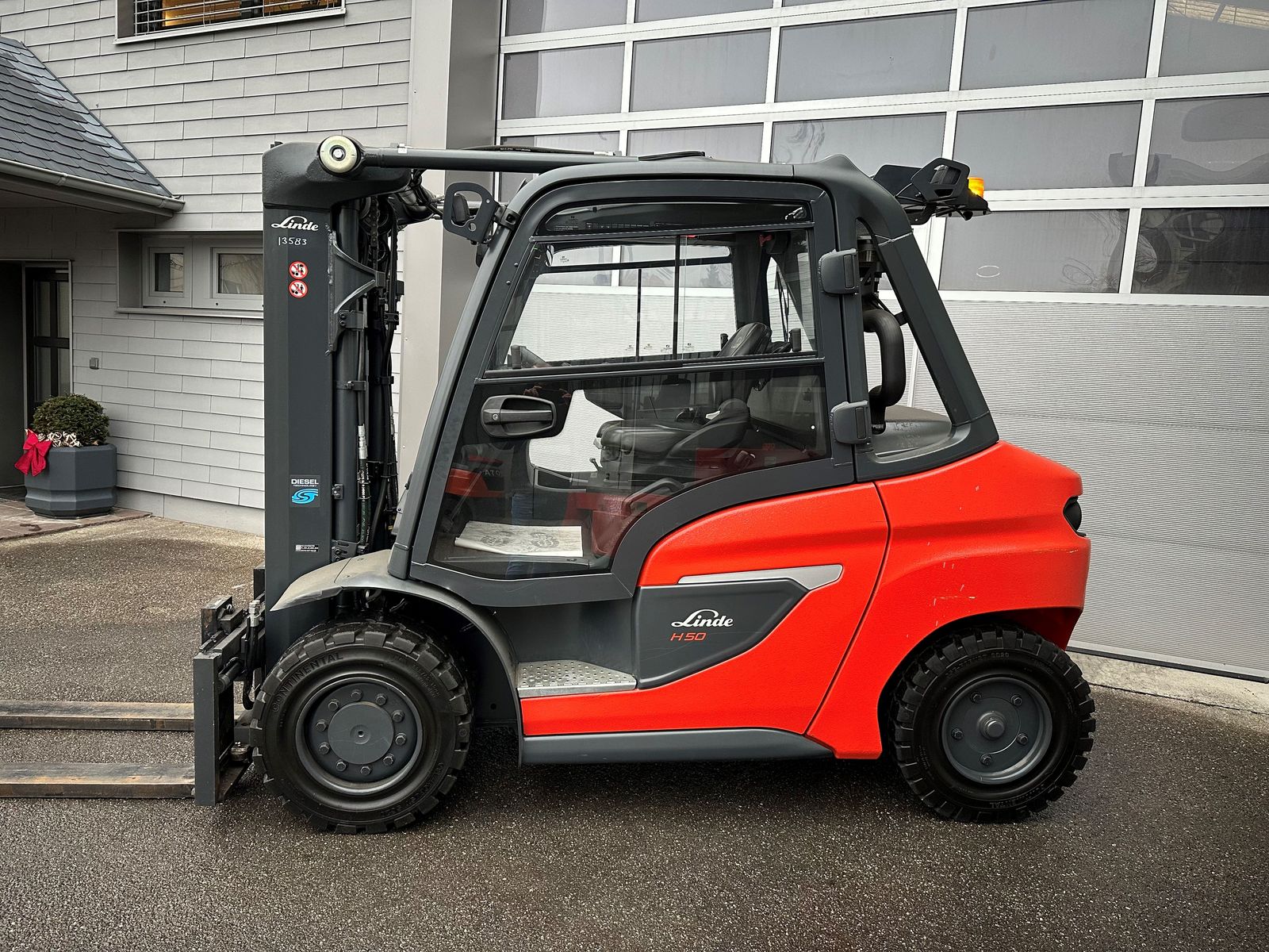 Linde H 50 D-01/600 - TRIPLEX 3,8 m - CONTAINERFÄHIG ! 2