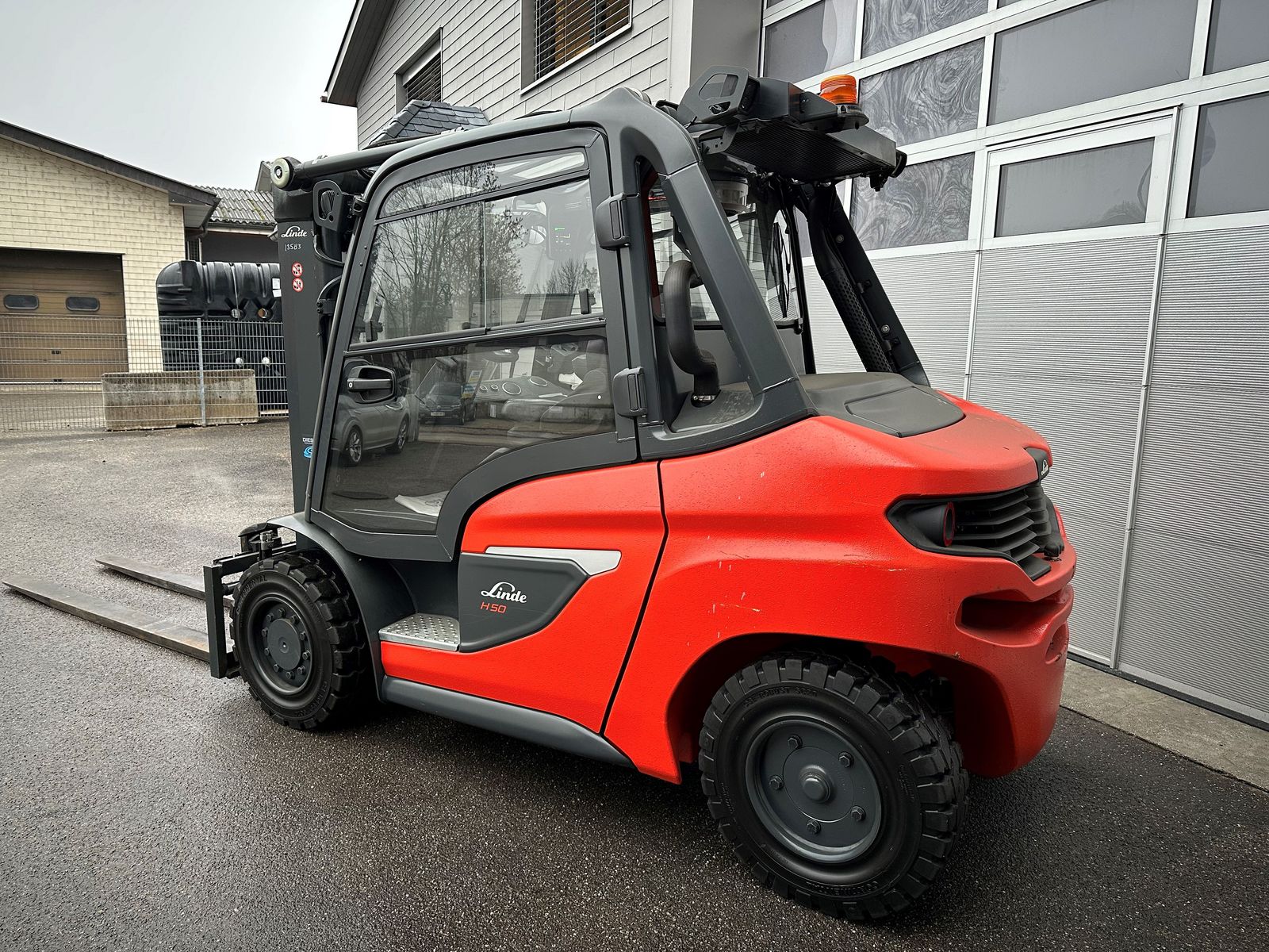 Linde H 50 D-01/600 - TRIPLEX 3,8 m - CONTAINERFÄHIG ! 3