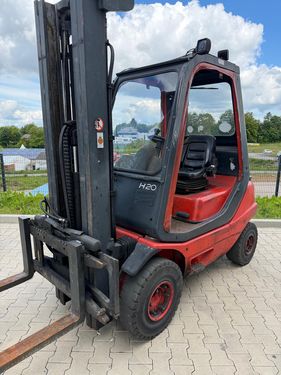 Linde H 20 D-02 - TRIPLEX 5,5 m - SEITENSCHIEBER !!!