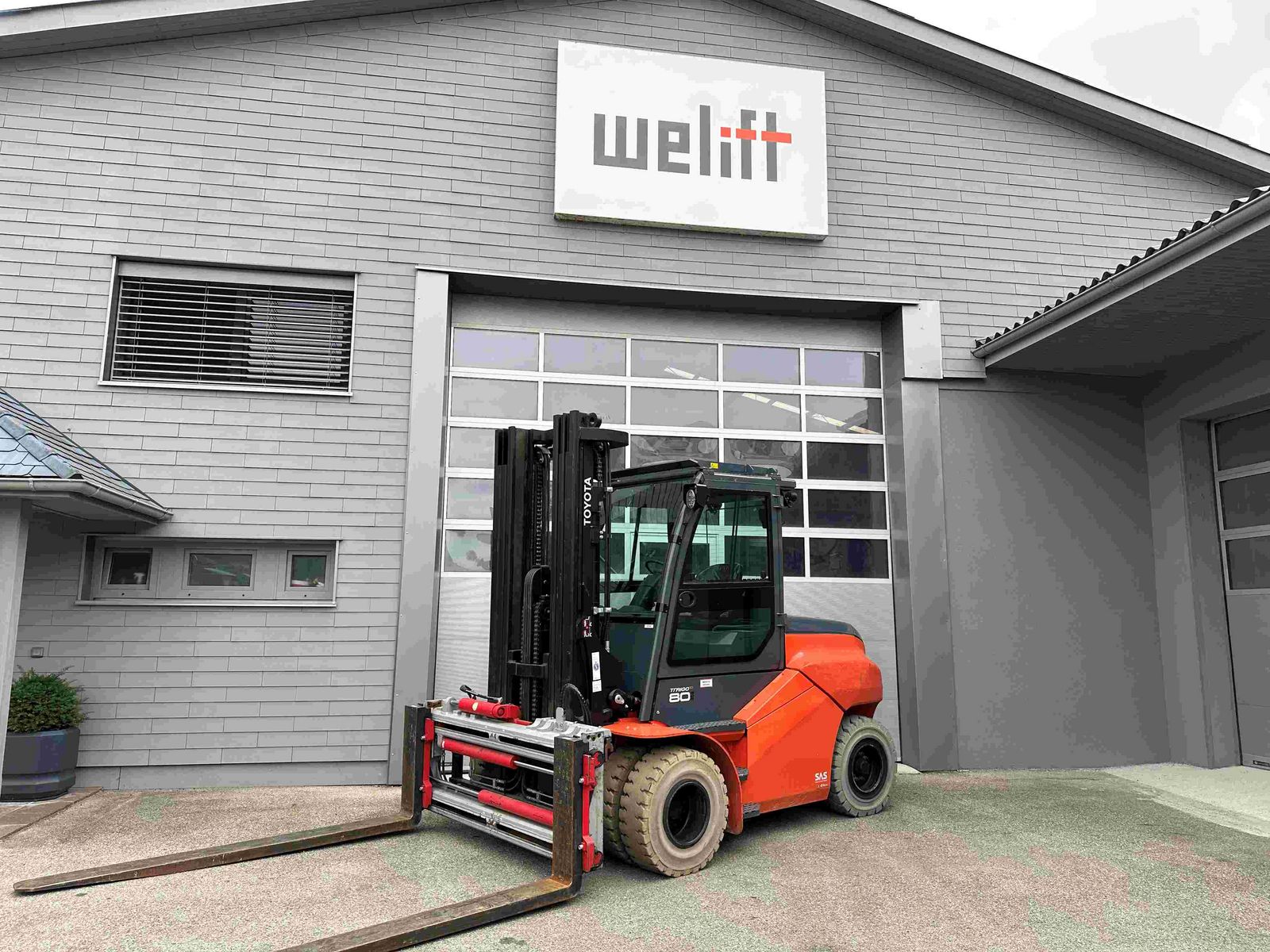 Toyota 9FBH80T - TRIPLEX 5 m - SS - ZVG - KABINE !!! 2