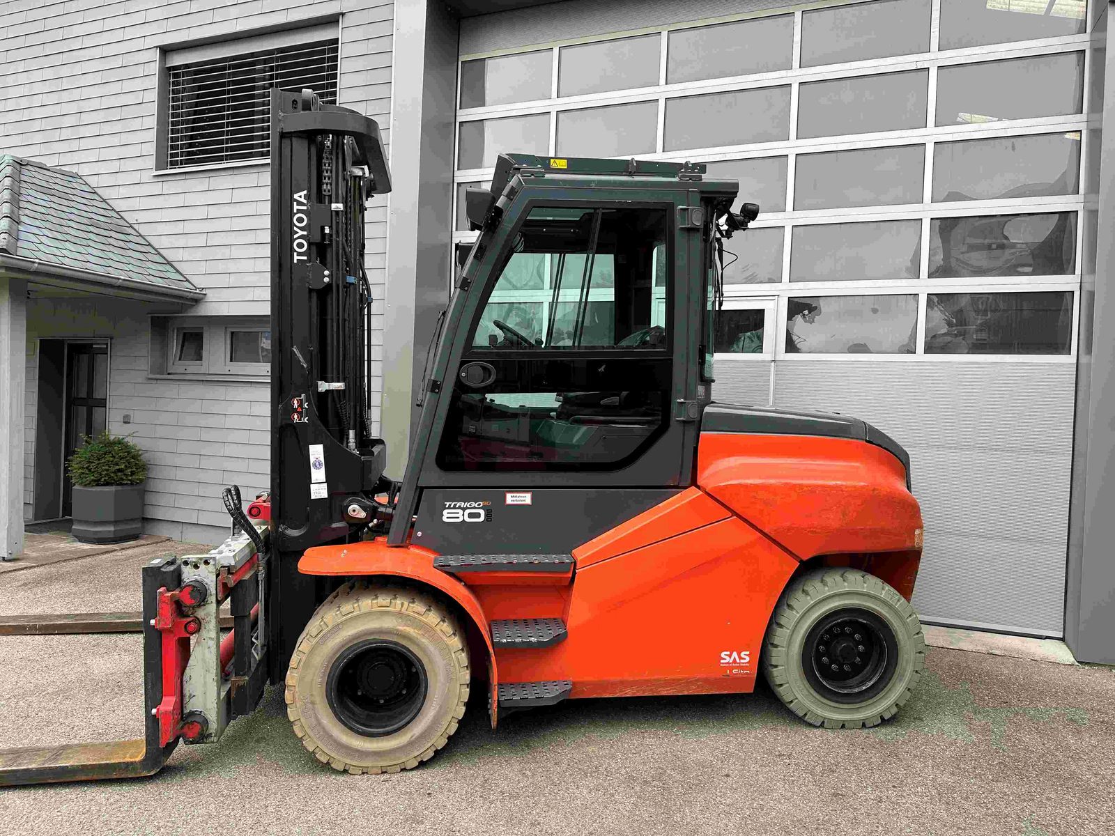 Toyota 9FBH80T - TRIPLEX 5 m - SS - ZVG - KABINE !!! 3