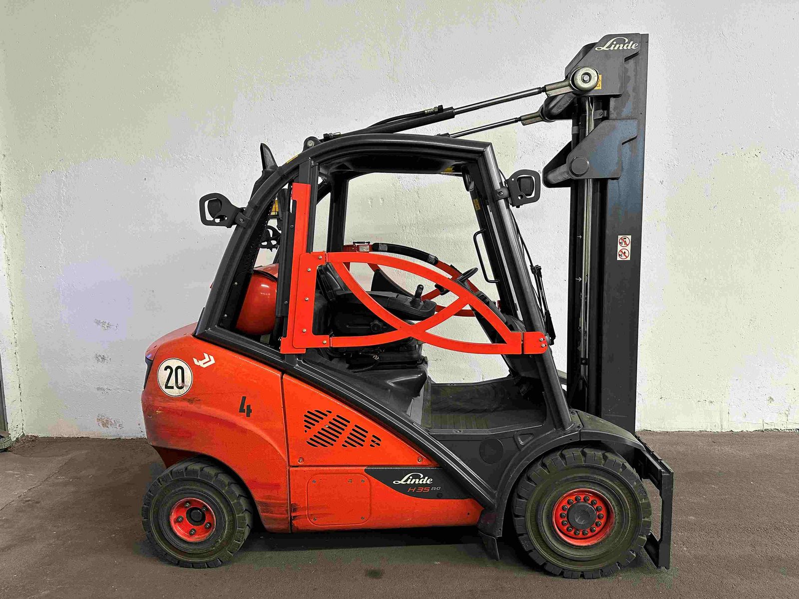 Linde H 35 T-02 EVO - TRIPLEX 5,5 m - SEITENSCHIEBER 2