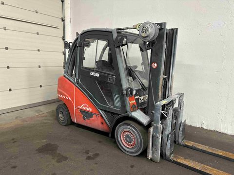 Linde H 35 D - FREIHUB - SS - ZV - SCHUBGABEL - KABINE