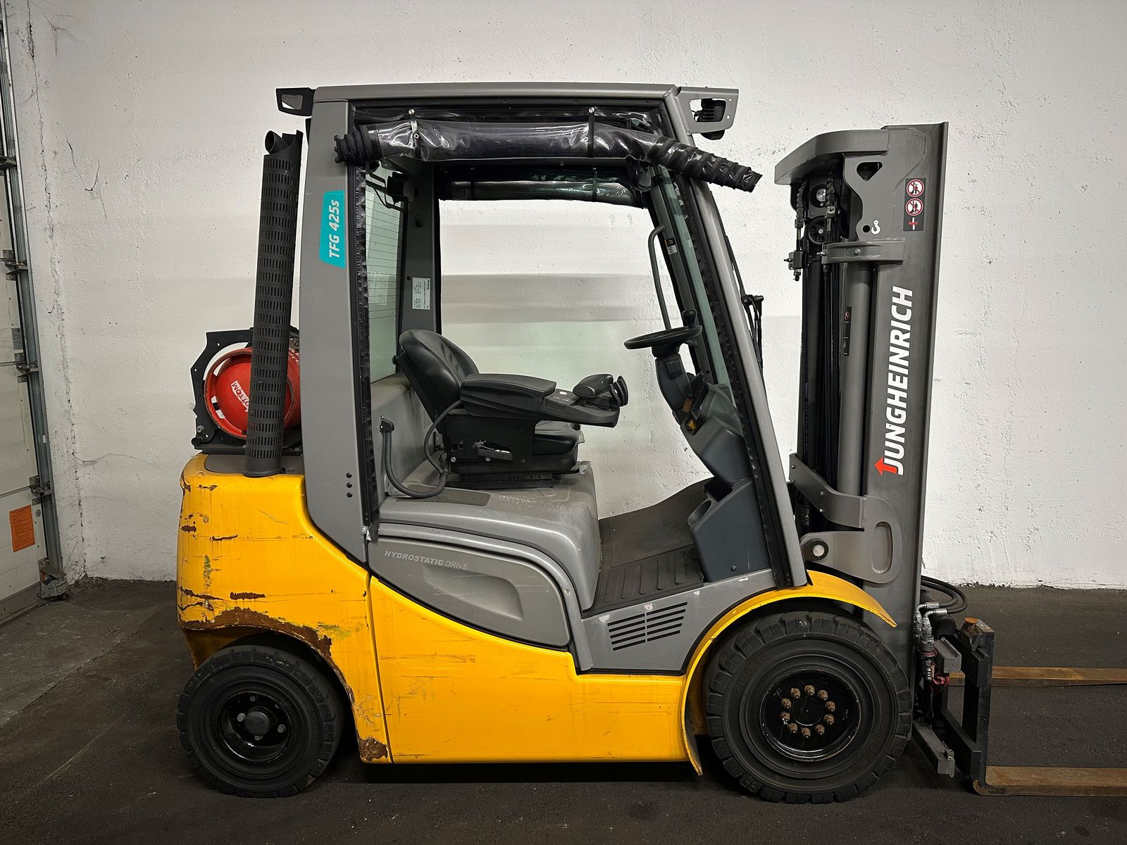 Jungheinrich TFG 425s - TRIPLEX 4,4 m - SS - 4. HYDRAULIK ! 2