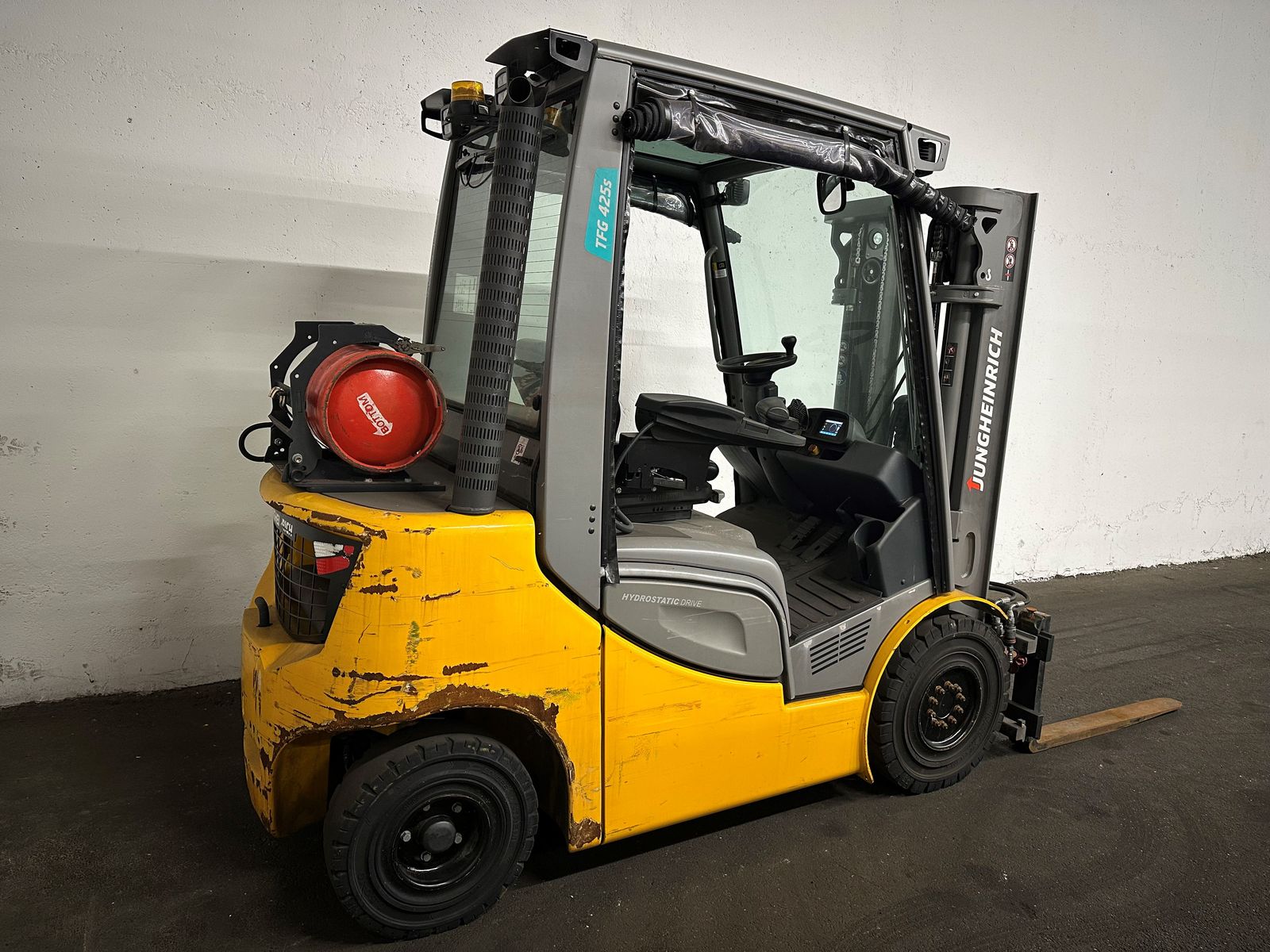 Jungheinrich TFG 425s - TRIPLEX 4,4 m - SS - 4. HYDRAULIK ! 3
