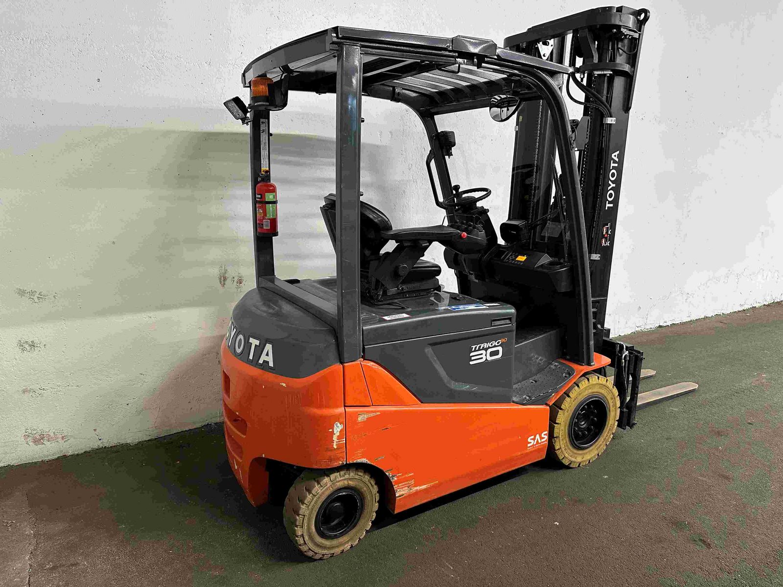 Toyota 8FBMKT30 - TRIPLEX 5,5 m - SS - 4. Hydraulik !!! 3