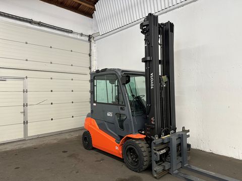 Toyota 8FBMT50 - TRIPLEX 6,5 m - SS - ZVG - 129 Bts. !!