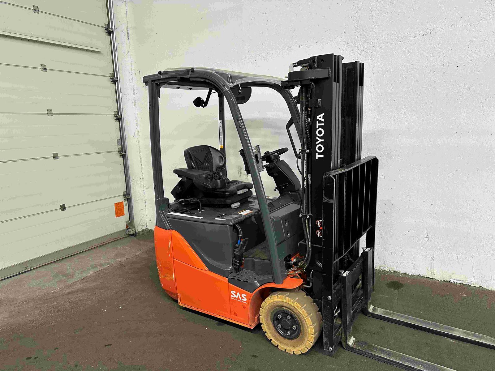 Toyota 8FBE15T - TRIPLEX 4,3 m - SEITENSCHIEBER ! 1