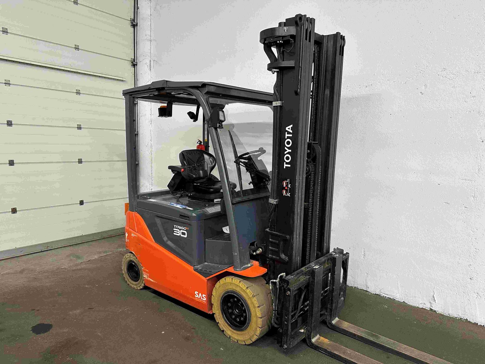 Toyota 8FBMKT30 - TRIPLEX 5,5 m - SS - 4. Hydraulik !!! 1