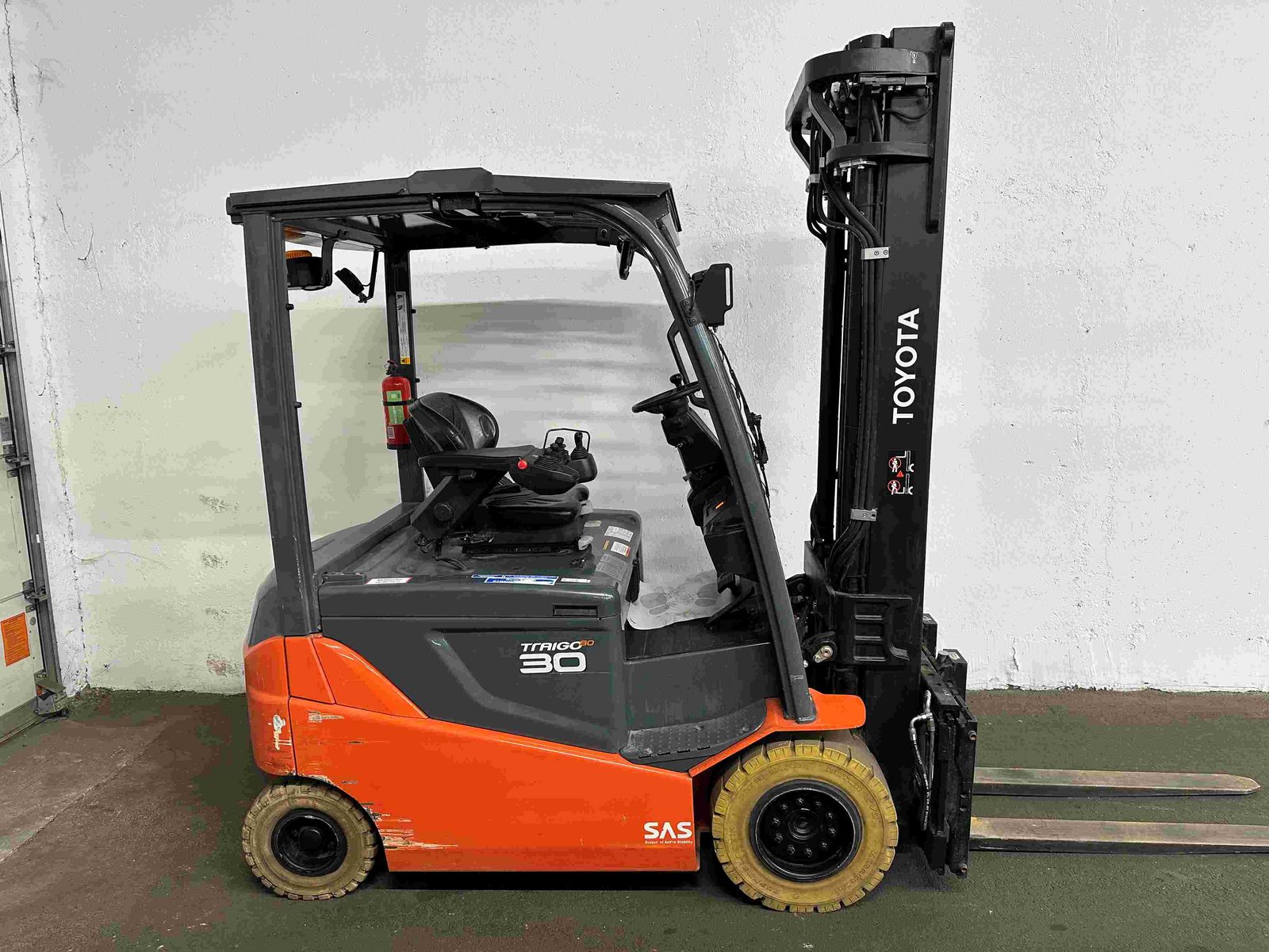 Toyota 8FBMKT30 - TRIPLEX 5,5 m - SS - 4. Hydraulik !!! 2