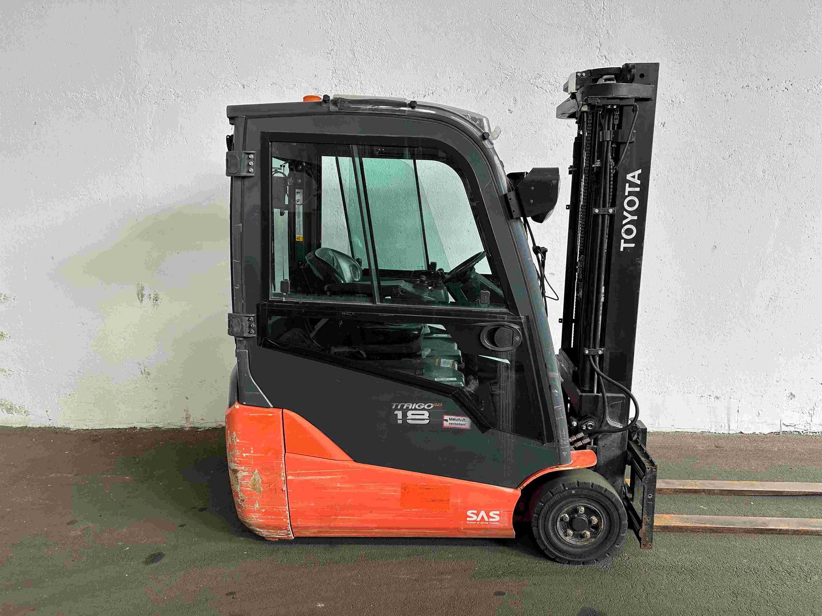 Toyota 8FBE18T - TRIPLEX 4,7 m - SS - KABINE/HEIZUNG 2