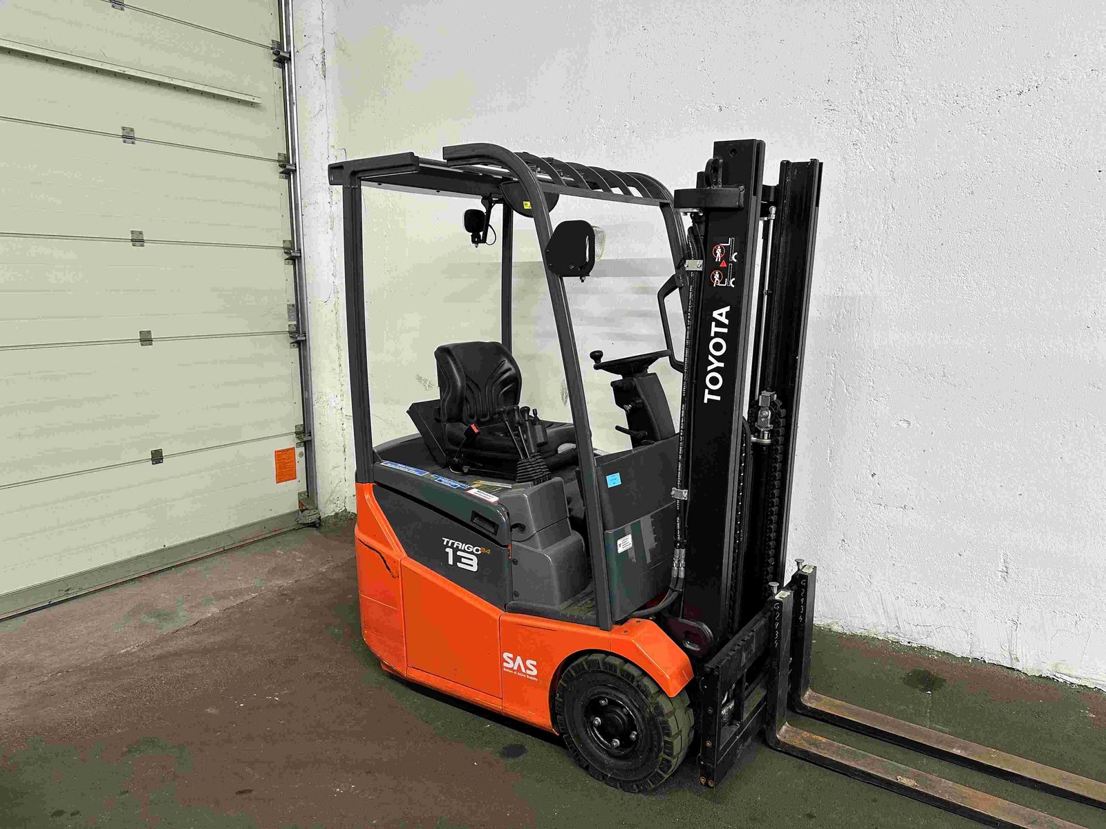 Toyota 7FBEST13 - FREIHUB-MAST - SS - 363 Stunden !!! 1