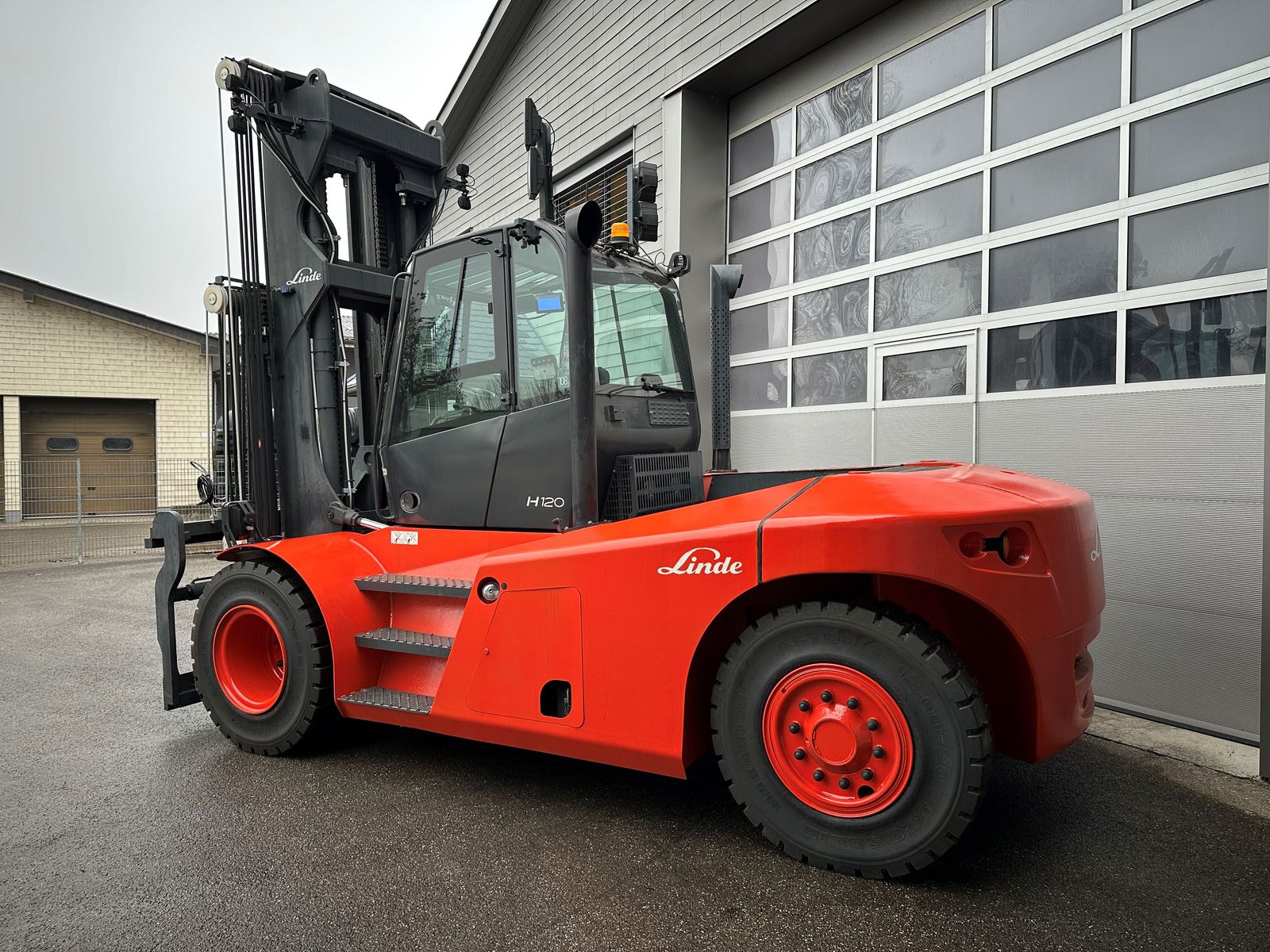 Linde H 120 D-02 - TRIPLEX 7,5 m - SS-ZVG-Kabine ! 3