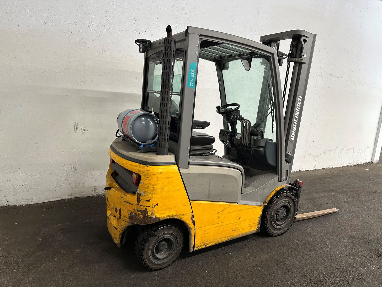 Jungheinrich TFG 316  - SEITENSCHIEBER - HALBKABINE !!! 3