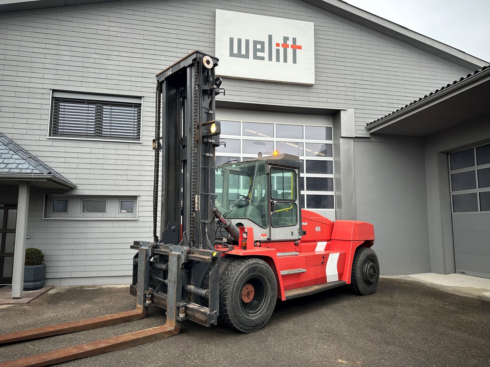 Kalmar DCE 160-12 - ZINKENVERSTELLUNG - SEITENSCHUB ! 1