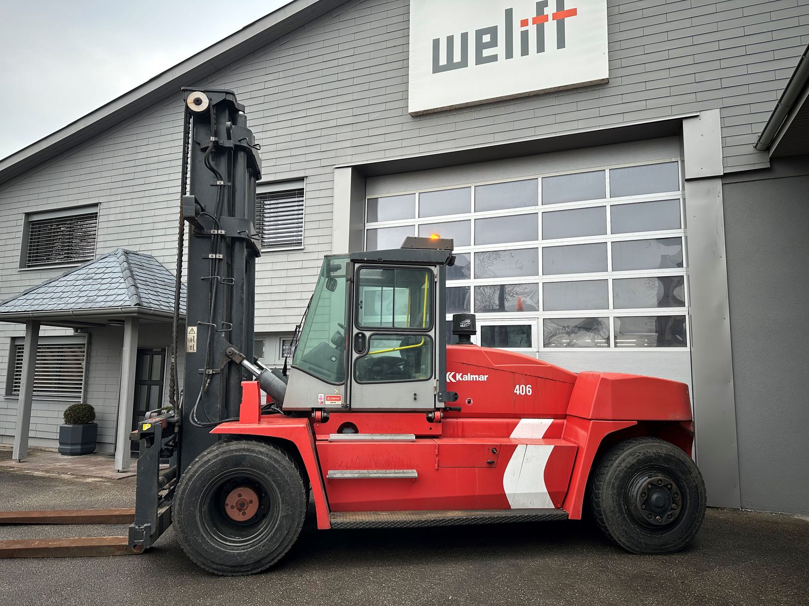 Kalmar DCE 160-12 - ZINKENVERSTELLUNG - SEITENSCHUB ! 2