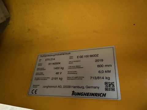 Jungheinrich ETV 214 - TRIPLEX 5,6 m - 695 Stunden !!