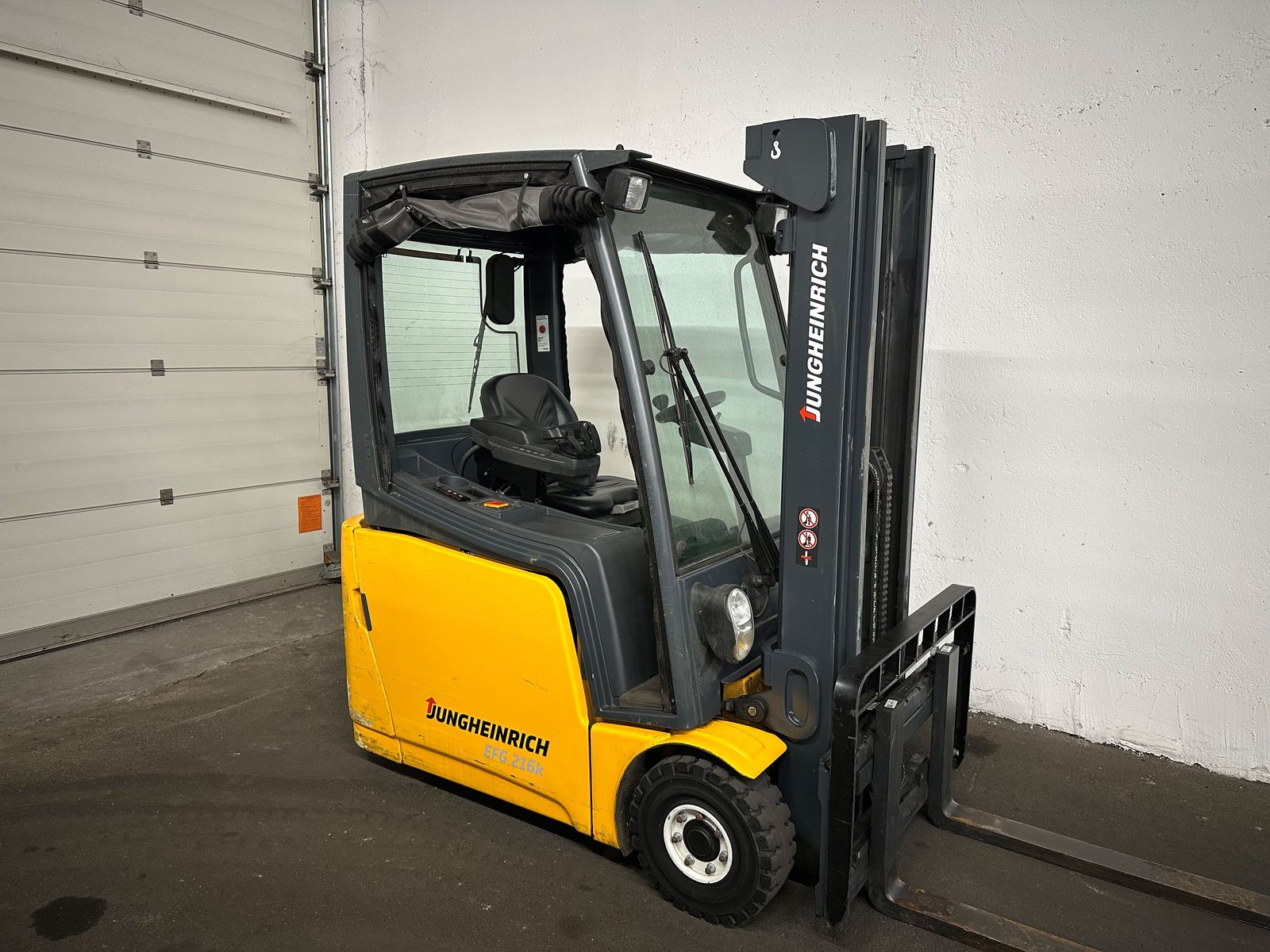 Jungheinrich EFG 216k - TRIPLEX 4,5 m - SEITENSCHIEBER ! 1