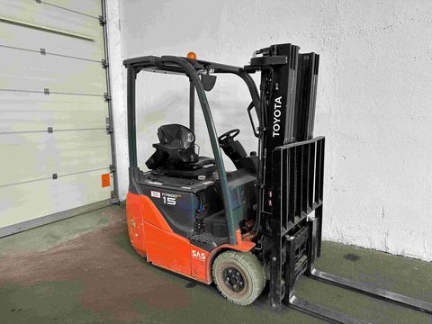 Toyota 8FBE15T - TRIPLEX 4,3 m - SS - BATT. 2021 !!!